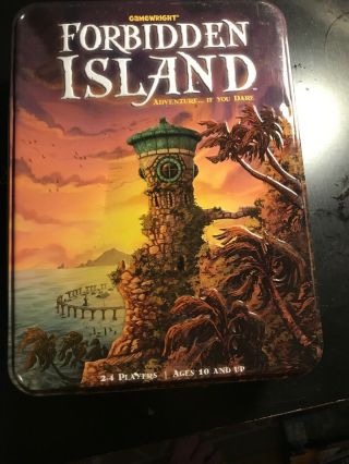 Gamewright Forbidden Island Adventure.  If You Dare Board Game