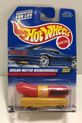 Hot Wheels Collector 204 Oscar Mayer Wienermobile Die - Cast Metal Car 1998