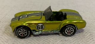 Hot Wheels Classics Series 2 Shelby Cobra 427 S/c Chrome Lime Green 68