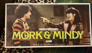Vintage Parker Brothers 1979 Mork And Mindy Board Game - Complete