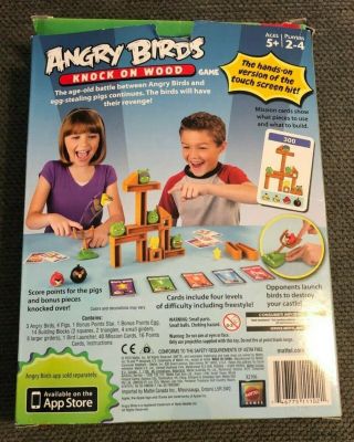 Angry Birds Knock on Wood Game 3