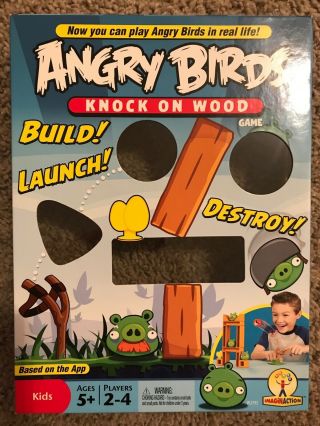 Angry Birds Knock On Wood Game Complete