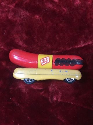 Vintage Hot Wheels Oscar Mayer Weiner Mobile Hot Dog Car 1993 Mattel