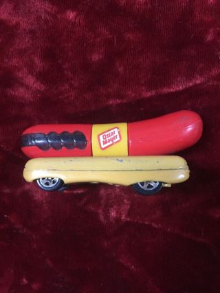 Vintage Hot Wheels Oscar Mayer Weiner Mobile Hot Dog Car 1993 Mattel 2