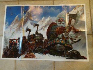 Games Workshop White Dwarf Warhammer World Poster 20 " X 30 " - 2005