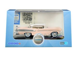 Casecracked 1958 Edsel Citation Chalk Pink 1/87 (ho) Scale By Oxford 87ed58003