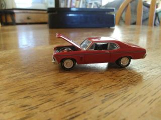Johnny Lightning - Red 1969 Chevrolet/chevy Nova Ss Raised White Lettering (loose)
