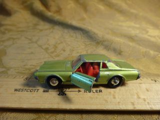 Vintage Matchbox Lesney No.  62 Green Mercury Cougar Made In England