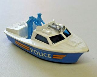 Matchbox Superfast Police Launch No.  52 Diecast Boat England 1976