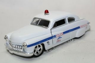 Road Champs 1:43 Scale 1949 Mercury Fort Morgan Police - Loose