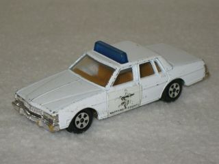 The Dukes Of Hazzard Diecast Sheriff Police Car Pontiac Bonneville 1:64 Scale