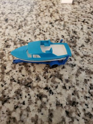 Matchbox Lesney 9 Boat And Trailer 1967