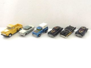 3 Older Diecast Hotrod 1949 Buick Roadmaster Etc Plus 3 Other Cars 6 Cars In All