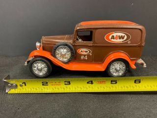 1932 Ford A&w Root Beer Ertl Car/truck Die Cast Bank,  Key
