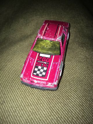 Hot Wheels Nissan 200sx - Maroon - Datsun 200 Sx Tampo On Hood - Canada Only