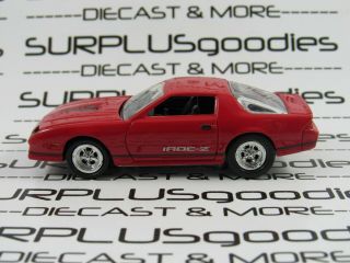 Johnny Lightning 1:64 Scale Loose Collectible Red 1987 Chevrolet Camaro Iroc - Z