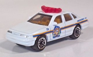Matchbox Ocean City Nj Police 3 " 1:70 Scale Model 1995 - 1997 Ford Crown Victoria