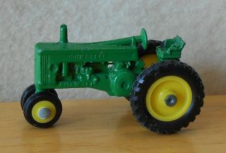 Miniature Mini John Deere Model 60 Tractor 1/64 Die - Cast Metal -