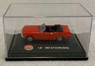 Hot Wheels Model Power 1964 1/2 Ford Mustang Ho 1:87 (no Box)