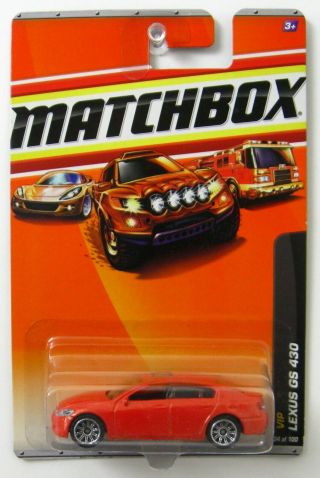 Matchbox Vip Lexus Gs 430 Orange