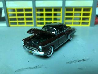 1/64 1950 Olds Rocket 88 Coupe/Dark Cherry - Blk Top/303 Olds V - 8/Rubber Wide WW 2