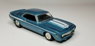 Racing Champions Fast and The Furious 1969 Chevy Camaro - Blue Yenko Real Riders 4