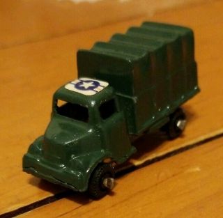 Barclay Us Army Box Truck Metal Green 1 7/8 In.  Exc