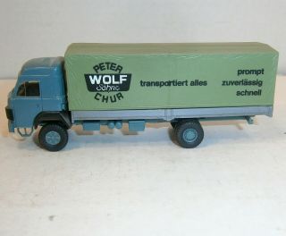 Rmm (germany) Ho Scale (1:87) Saurer Transport Truck - Peter Wolf - Exc