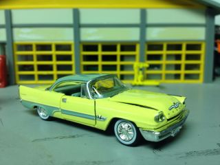 1/64 57 Desoto Fireflyte Htp In Yellow /green/green Int/ 392 Hemi With 2 - 4 