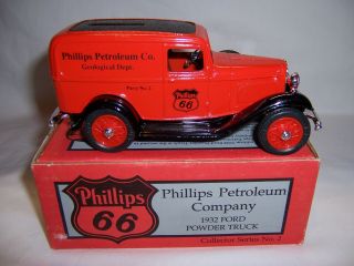 Phillips 66 Petroleum Co 1932 Ford Powder Truck Bank By Ertl