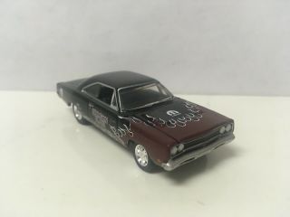1968 68 Plymouth Road Runner Drag Car Collectible 1/64 Scale Diecast