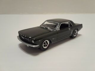 1:64 " 1964 - 1/2 Mustang " Made By Johnny Lightning With Green Light Wheels,  Tires,