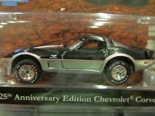 Greenlight 1:64 25th Anniversary Edition 1978 Chevrolet Corvette Diecast 27890 - C