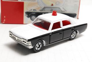 Tomica 40th Anniv.  Toyata Crown Patrol Car 1:65 Scale Toy Car W/ Box