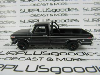 Greenlight 1:64 Loose Murdered Out Black 1975 Ford F - 100 Explorer Pickup Truck