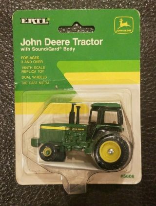 Vintage 1990 Ertl John Deere Diecast Tractor 5606