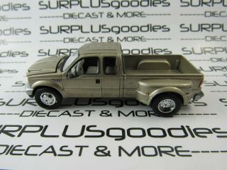 Racing Champions 1:64 Loose Gold 1999 Ford F - 350 Duty Dually Pickup Truck