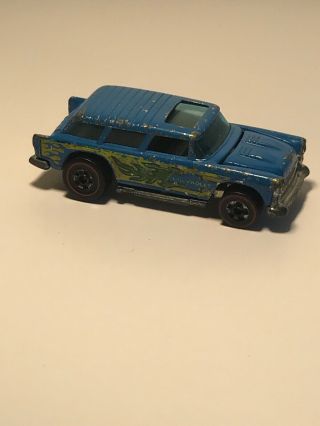 Vintage Mattel Redline Hot Wheels - 1969 Alive 55 Blue