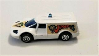 Vintage Corgi Juniors Dc Comics Joker Mobile Joker Car -