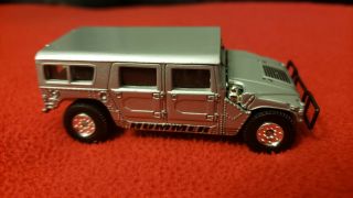 Hot Wheels Real Riders Hummer H1 Motor Trend 100 Silver Loose