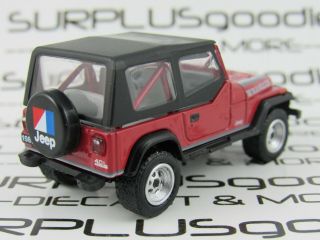 Greenlight 1:64 Scale LOOSE Collectible Red 1987 JEEP CLASSIC WRANGLER 4x4 3