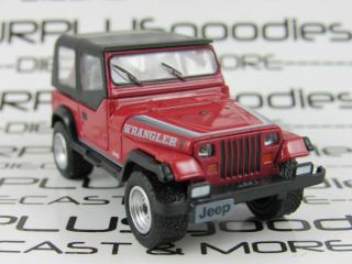 Greenlight 1:64 Scale LOOSE Collectible Red 1987 JEEP CLASSIC WRANGLER 4x4 5