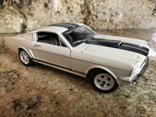Jouef Evolution 1965 Ford Mustang 350gt Die Cast Model Toy Car Collectible 1:18