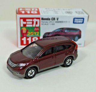 Takara Tomy Tomica 118 Honda Cr - V First Limited Color 1:66 Toy Car Japan