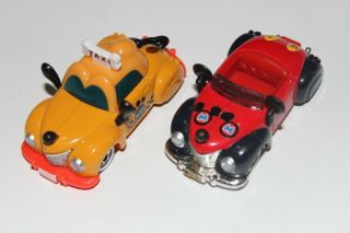 Tomica Disney Pluto And Mickey Mouse Roadsters Die Cast Cars Loose Ship Max $14