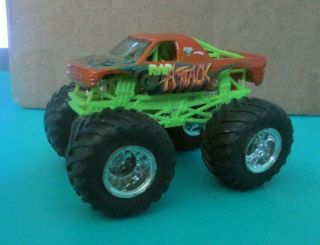 Hot Wheels Monster Jam 1:64 Scale Rap Attack Diecast Monster Truck