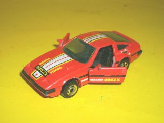 Vintage Hotwheels Gold Hot Ones Red Nissan Datsun 300zx Made In Malaysia