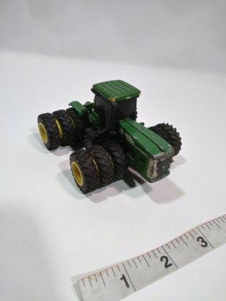ERTL John DEERe 9420 Toy Tractor With Triples 1/64 Scale With Tire Pivot 2