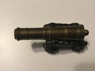 Vintage Cast Iron Fort Mchenry Toy Cannon