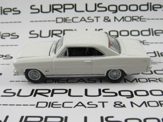 Johnny Lightning 1:64 Loose Collectible White 1966 Chevrolet Nova Ss Diorama Car